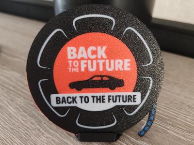 Back To The Future Movie Reel Coaster