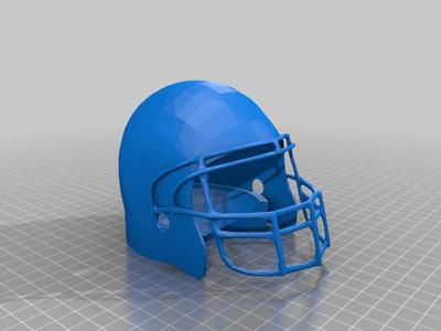 Egg Drop Foot Ball Helmet