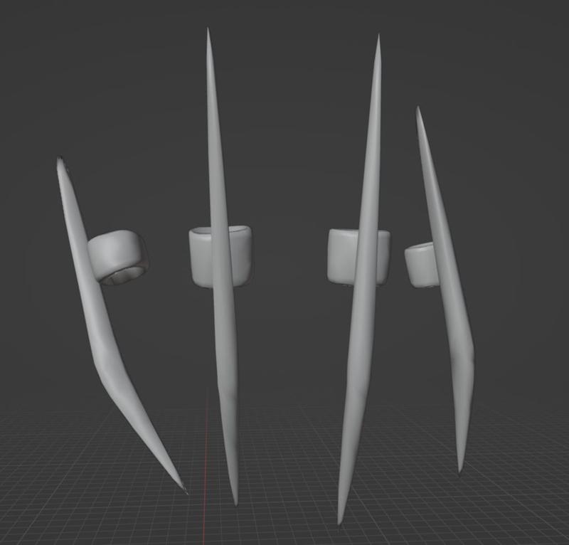 Sith Stalker / Starkiller Fingers Blades