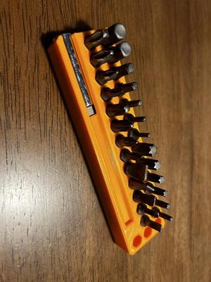 hex screw driver heads case