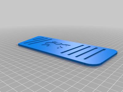 Peugeot 208/2008 footrest