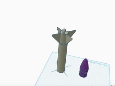 Reusable rocket to drop from drone 