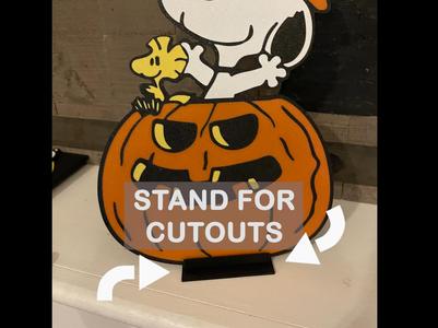 Stand For Cutouts / Snoopy / Charlie Brown / 