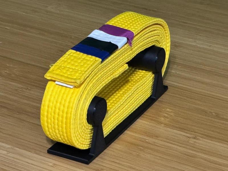 Karate belt hanger   