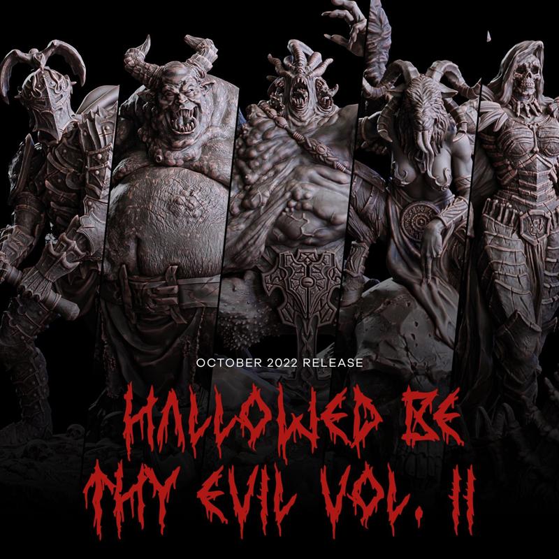 Flesh Of Gods - October/2022 - Hallowed Be Thy Evil Vol. 2