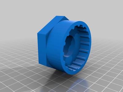 Shimano STEPS hub nut socket