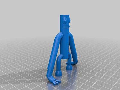 rainbow friends no arm crack