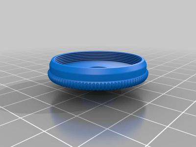 Valve cover for tenor horn 