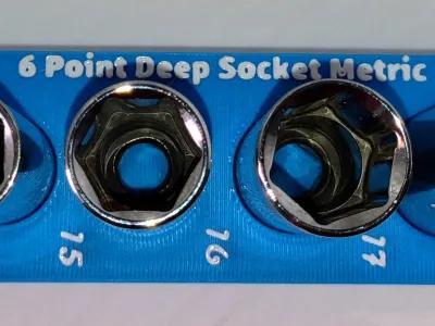 craftsman 3/8'' drive Deep Socket Metric