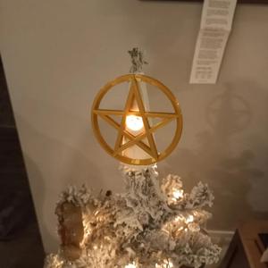 tree topper pentacle   