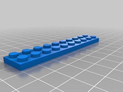 lego plate 2 x 10