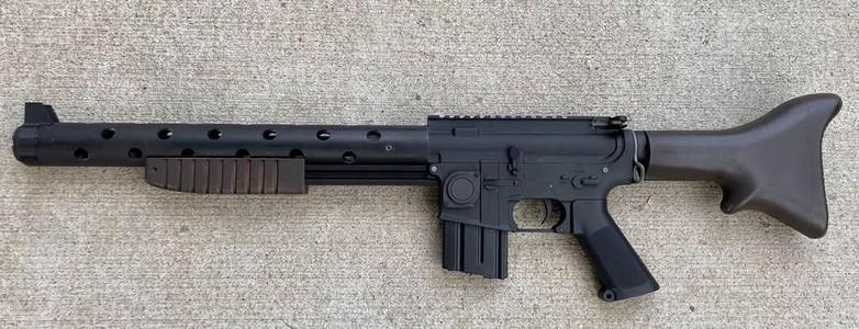 MG-34 stock for Milspec Buffer Tubes