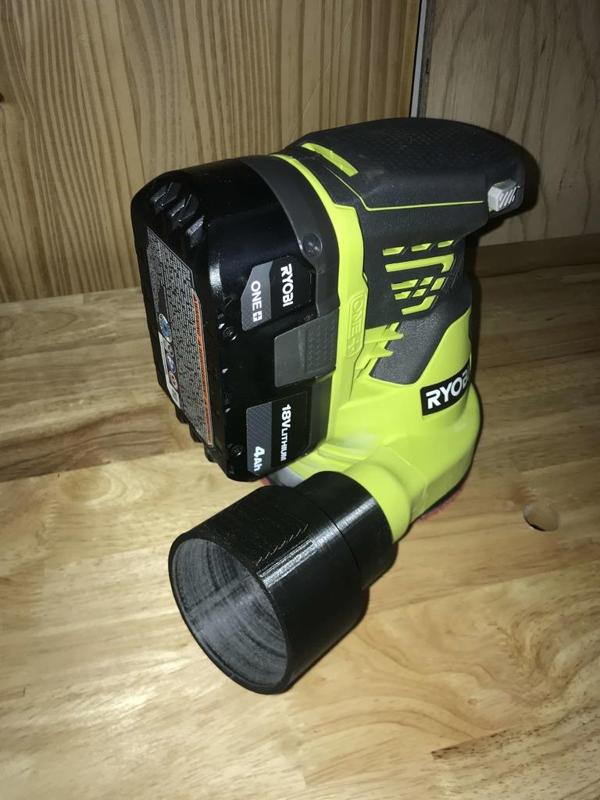 Ryobi P411 to Rigid NXT Shop Vac Adapter