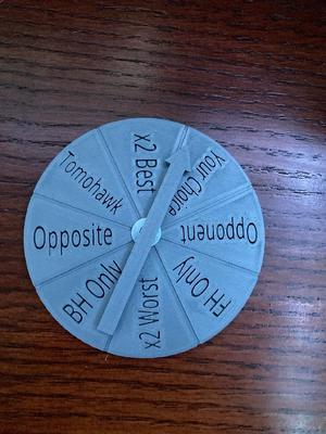 Disc Golf Challange Wheel   