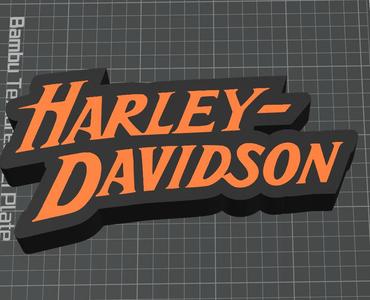 harley davidson light box