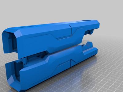 PISTOL HONKAI JUDGMENT OF SHAMASH - FUSION 360 3D PRINT FILE