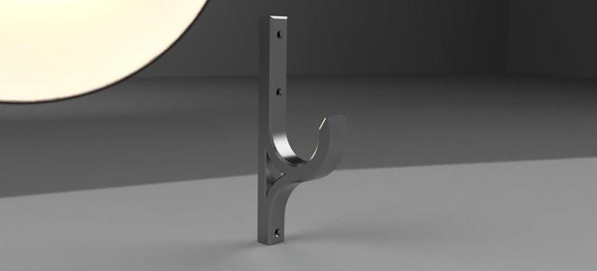 Big Hook with screw holes