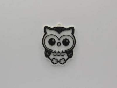 Cute Owl Keychain   