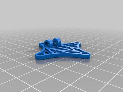 Pusher whoop thumb mount
