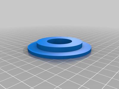 Fractional weight adapter 2" to 1" bar