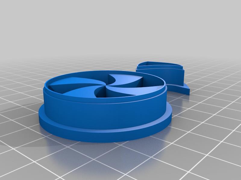 Peppermint clay cutter