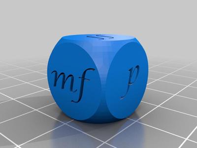 Dynamics Music Dice