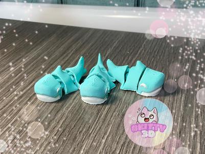 Cute Mini Articulated Shark