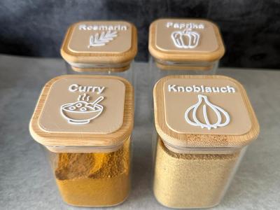 Spice Labels / Spice Jar Labels