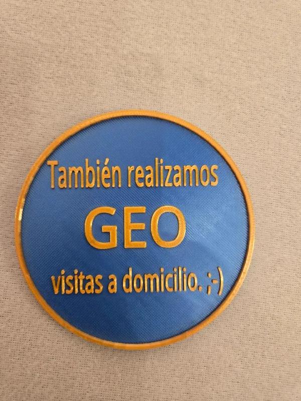 GEO También hacemos visitas a domicilio ;-) - Aufdruck   