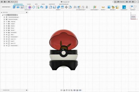 Pokeball beweglich
