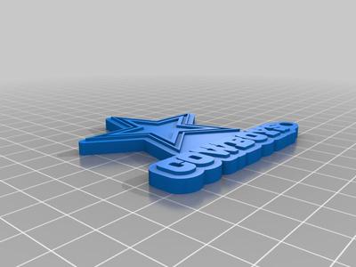 Dallas Cowboys Keychain