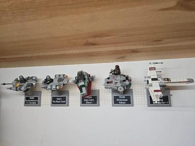 LEGO Star Wars Microfighters for Lego baseplate   