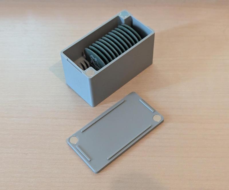 Magnetic Lid Guitar Pick Case