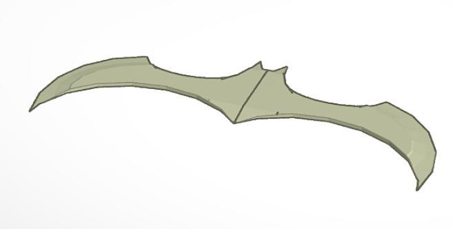 4th Season Batman Animated series Batarang