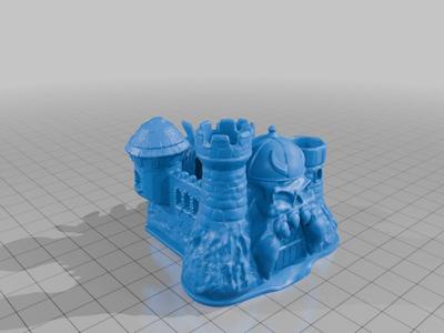 MOTU Clash for Eternia alternate Castle Grayskull