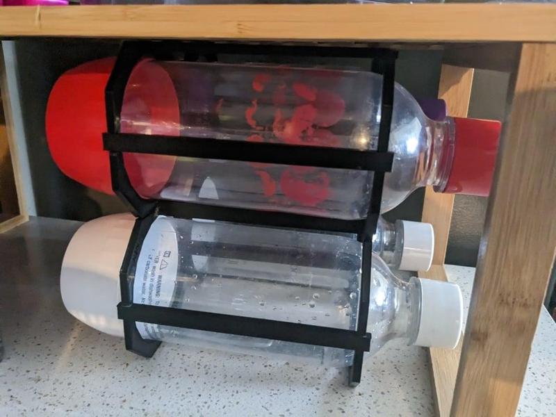 Modular SodaStream Bottle Storage