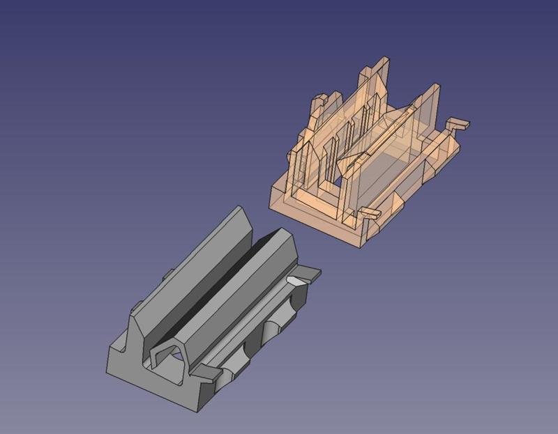 Astra G, TS Astra Roof Rack Trim Clip - Easy Print