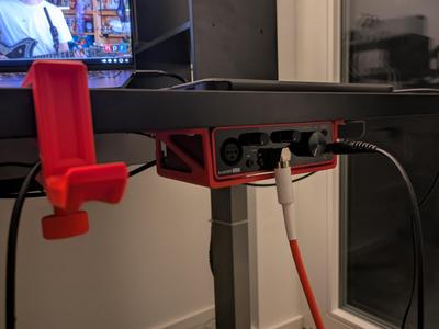 Focusrite Scarlett Solo Gen 3 Under-Table Mount