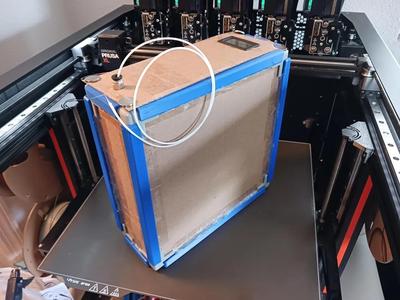 [WIP] Low-cost, Parametric Filament Drybox   