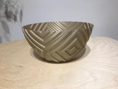 Square ripple Bowl