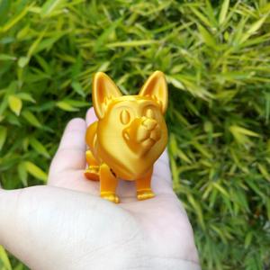 Flexi Cute Corgi - Print In Place