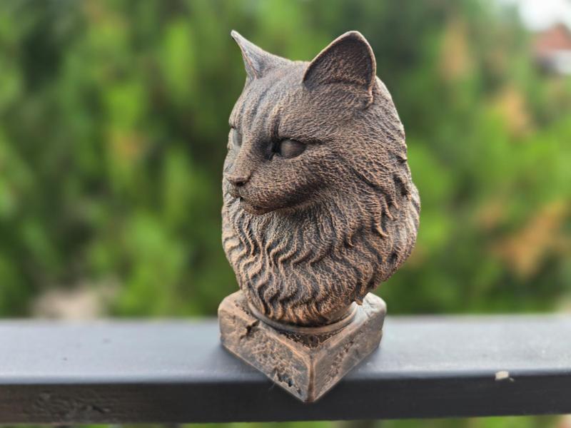 Norwegian Forest Cat Bust 