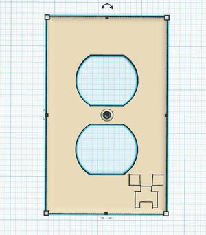 Creeper Outlet Cover