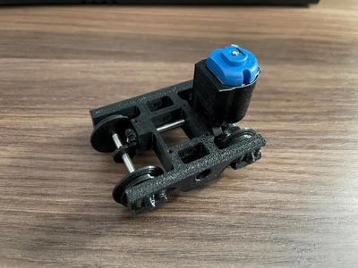 Arduino motor mount for 'Motorized bogie for OS-Railway'   