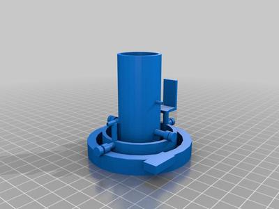CNSTVC model rocket thrust vector control(TVC)