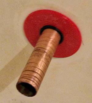 Bath spout hole blocker