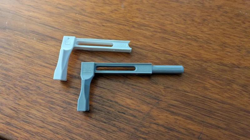 Velux Roof-window compatible Barrel Bolt / Putzriegel (010788)   