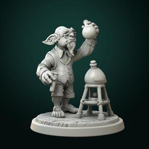 Goblin alchemist pre-supported