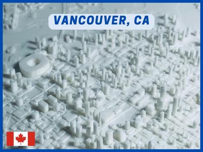 Vancouver, Canada - Tiny 3D City