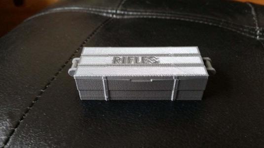 Playmobil 1980's Gun Crate plus lid